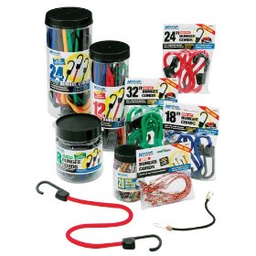Show details of Highland 90086 Bungee Cord Assortment - Set of 12.
